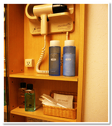 シャンプーとドライヤー